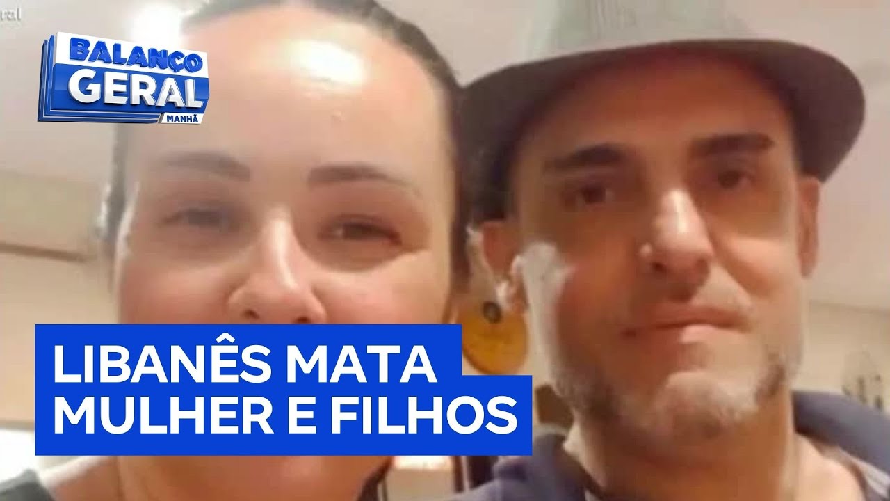 Libanês mata a mulher os dois filhos dela e atira na sogra em Joinville SC
