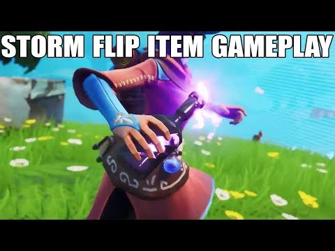 "STORM FLIP" *NEW* Fortnite Item Gamplay  *LIVE*