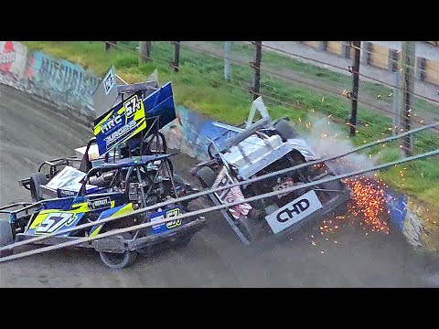 Awapuni Speedway - Superstock Thunder Series Round 3 - 13/12/24 - dirt track racing video image