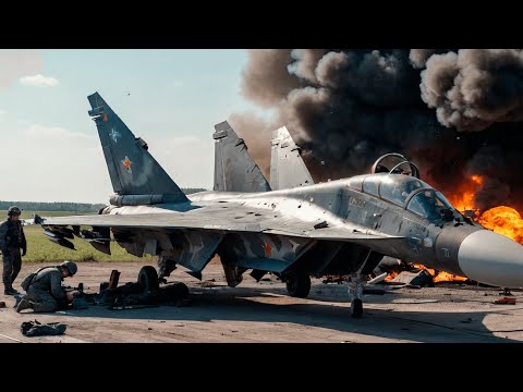 JUST NOW! Russia's Most Expensive Su-35 Jet was shot down by a new Ukraine's Hawk Anti-Air Missiles