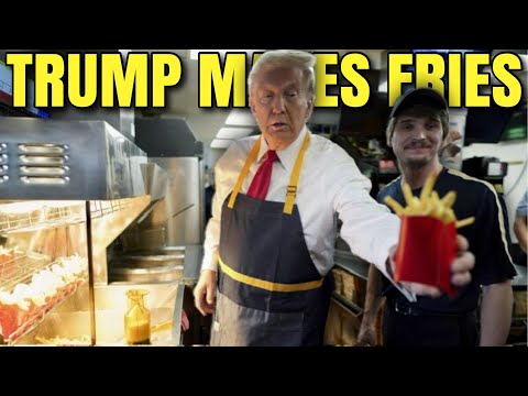 Donald Trump Works the Fryer at McDonald's - Bubba the Love Sponge® Show | 10/21/24