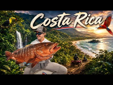 7 days in wild costa rica! Fishing, atv's, surfing, and more! video thumbnail