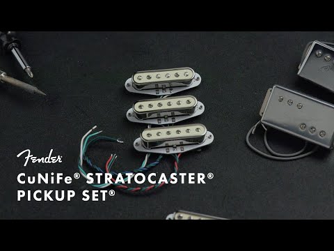 CuNiFe Stratocaster Pickup Set | Fender