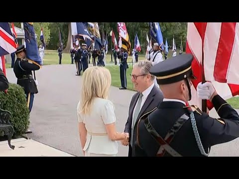 British PM Keir Starmer arrives at White House ahead of Trump talks | AFP