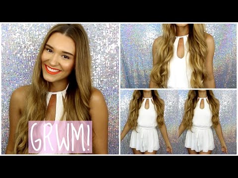 SUMMER Hair, Makeup & Outfit | GRWM