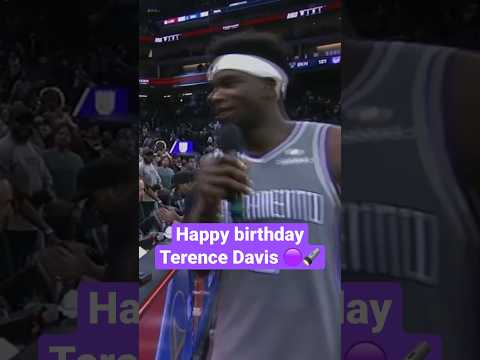 drop a ? to wish Terence Davis a happy birthday! video clip