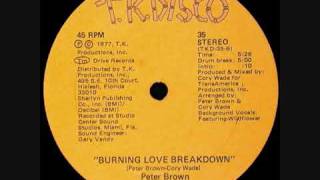 Peter Brown -  Burning Love Breakdown