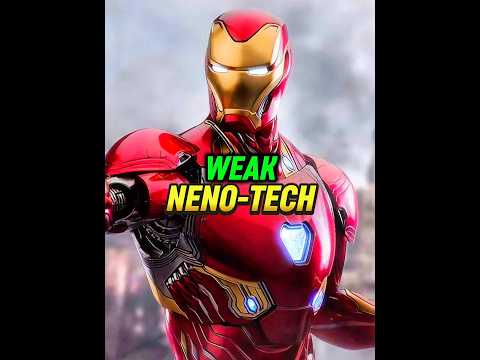 Iron Man Ka MARK-50 Suit Kitna Strong Hai? #ironman #marvel #shorts