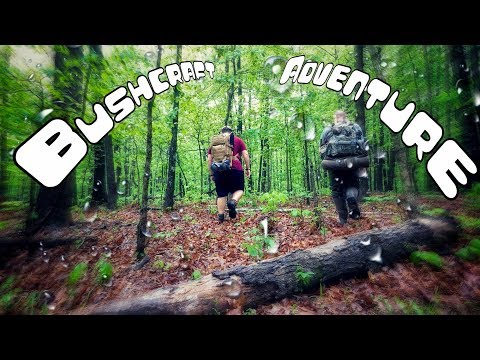 3 Day Bushcraft Camp in a Summer Storm - The Movie