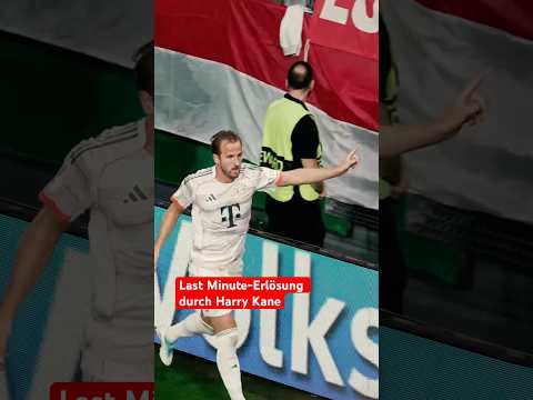 Harry Kane rettet den FC Bayern in der 90.+4! 🤯