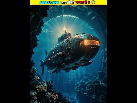 Submarine पानी के अंदर Survive कैसे करता है ? 😱 || #shorts