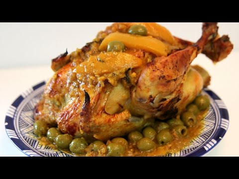 Chicken with Olives and Preserved Lemons Recipe - CookingWithAlia - Episode 366 - UCB8yzUOYzM30kGjwc97_Fvw