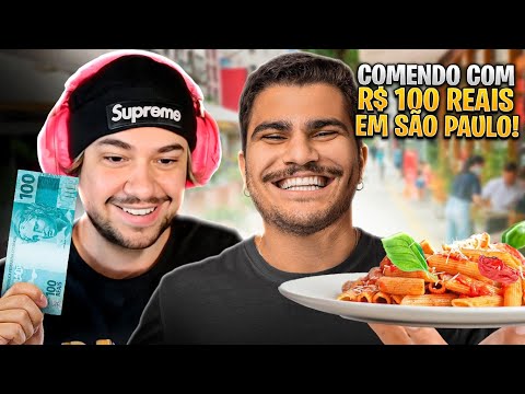 O QUE DÁ PRA COMER EM SÃO PAULO COM 100 REAIS? - React Lactea