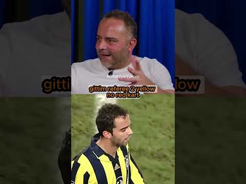 Semih Şentürk 2 sarı kart yiyip oyunda kalmaya devam ediyor