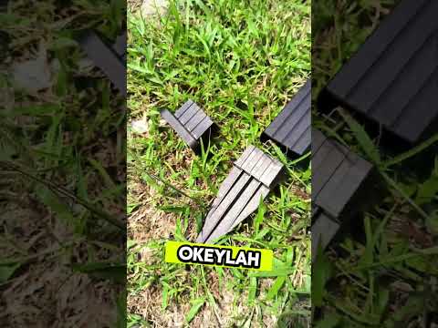 IDEA lampu walkway tanpa wiring #bahandanbinaan #construction #lanskap