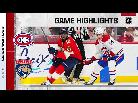 Canadiens @ Panthers 3/16 | NHL Highlights 2023