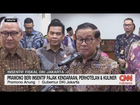 Pramono Beri Insentif Pajak Kendaraan, Perhotelan & Kuliner