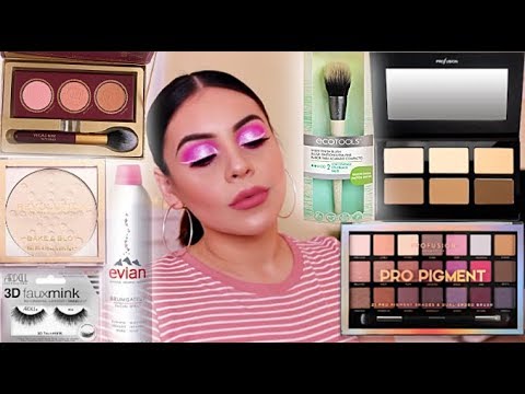 TESTING NEW RANDOM MAKEUP & BRUSHES: DRUGSTORE, HIGH END, TJMAXX + MORE! | JuicyJas - UCqTR5f7YkGro3cPv23SqcqQ