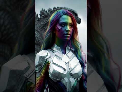 #superhero Vortex Warden & Prism Shift Godzilla Appears in City Bay #entertainment #shorts