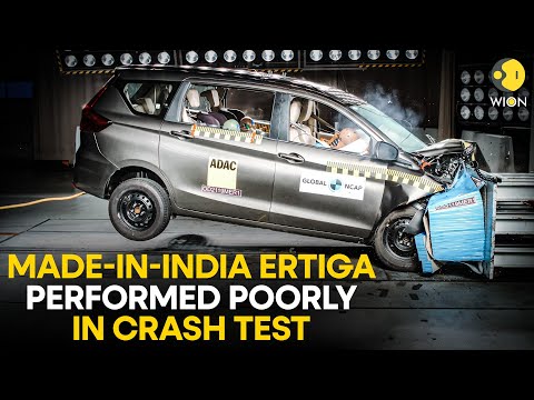Indian-made Maruti Suzuki Ertiga bags just one-star from Global NCAP | WION Drive