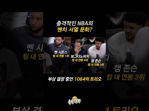 NBA의 충격적인 서열 문화…