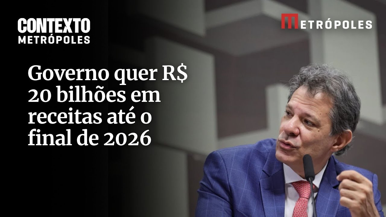 Governo quer R$20 bilhões até 2026: Haddad apresenta medidas para buscar meta fiscal e destravar LDO