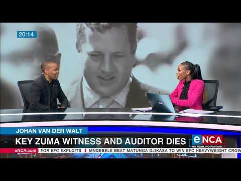Key Zuma witness and auditor dies