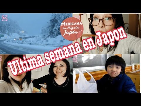 RUMBO A MEXICO,ULTIMA SEMANA EN JAPON