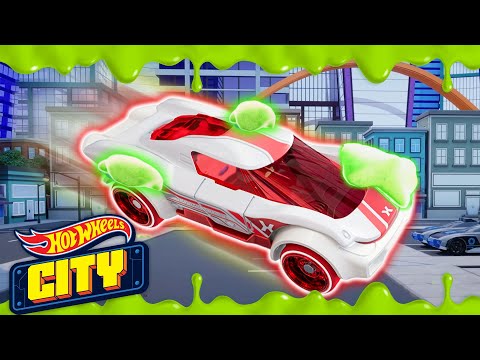 Hot Wheels City | Toxic Slime Takes Over the City! 1 HR | Hot Wheels