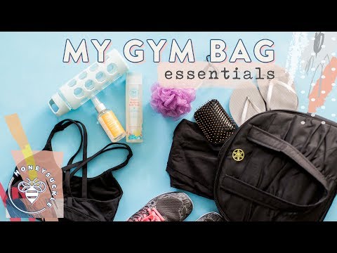 My Gym Bag Essentials + Workout Food - Honeysuckle - UCwsa-MpLNx4pnsM1PiQwhyQ