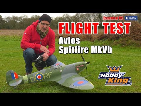 AVIOS Spitfire MkVb (HobbyKing) FAST/SLOW PASSES & SCALE AEROBATICS: ESSENTIAL RC FLIGHT TEST - UChL7uuTTz_qcgDmeVg-dxiQ