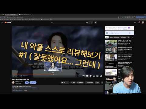 어그로가 몰렸다! 나에게 악플을? 내 악플을 리뷰해보았다 Part 1