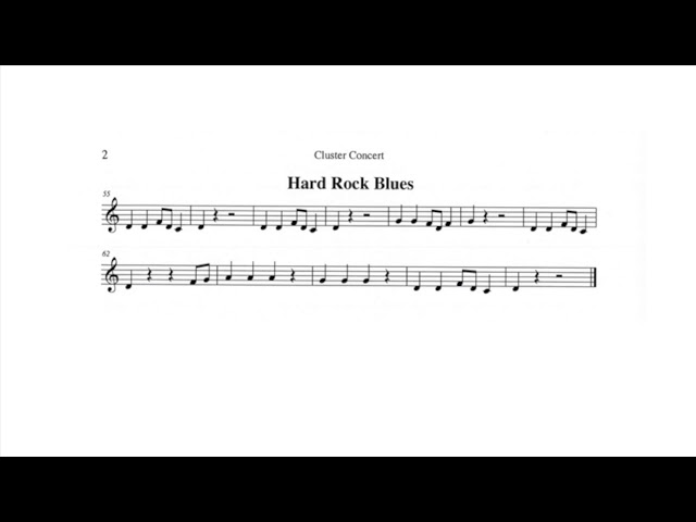Hard Rock and Blues Trumpet Sheet Music