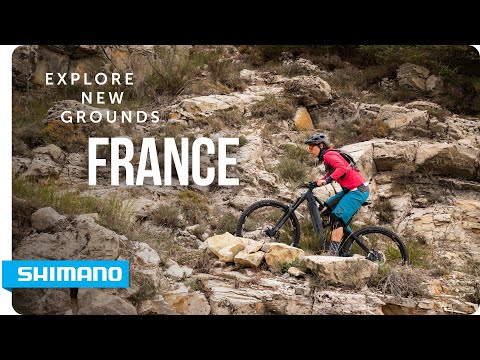 French Mediterranean e-MTB route with Mary Moncorgé | SHIMANO