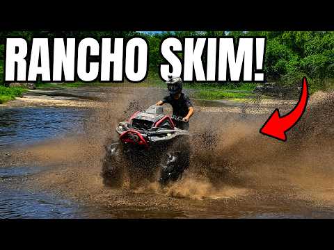 Sunk a Can-Am Skimming! Rancho's WET again! Rubicon 700 update at the end