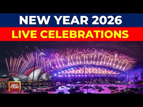 New Year 2026 LIVE | New Zealand Celebrates With Fireworks | New Year's Parties Across Globe