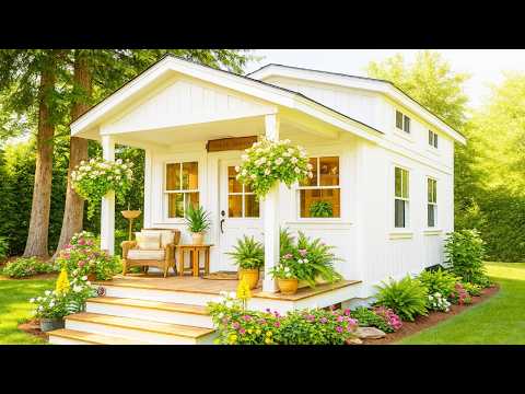 The small luxury house like a resort park is loved by many people.