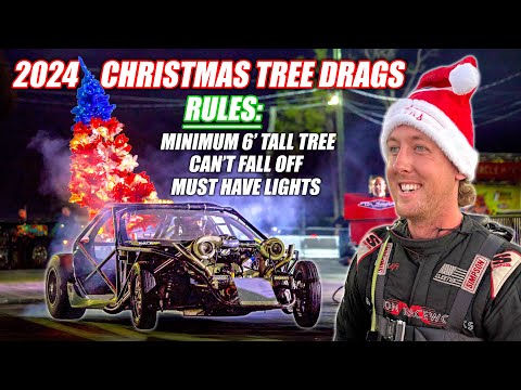 Thrilling Christmas Tree Drag Race World Championship: Cleetus McFarland's Hard Park