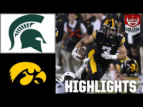 Michigan State Spartans Vs. Iowa Hawkeyes | Full Game Highlights - BVM ...