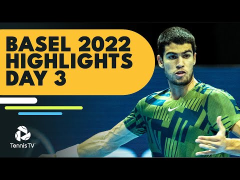 Alcaraz, Auger-Aliassime, Musetti & Rune All Feature! | Basel 2022 Highlights Day 3