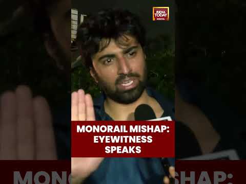 Mumbai Monorail Stuck Due To Heavy Rainfall, Eyewitness Narrates Horror
