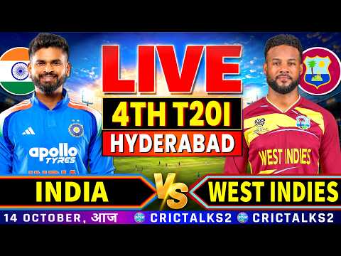 🔴 Live: IND vs <strong>WI</strong>, 4th T20I Scores &amp; Ball-By-Ball Commentary | Cricket Match Today | <strong>2026</strong> Series