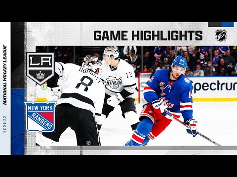 Kings @ Rangers 1/24/22 | NHL Highlights