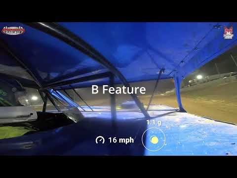#84G Gary Gross - A-Modified - 11-18-2023 Springfield Raceway - In Car Camera - dirt track racing video image