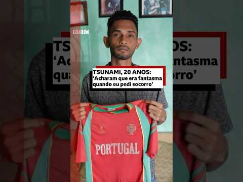 O sobrevivente do tsunami de 2004 na Ásia que emocionou Cristiano Ronaldo #bbcnewsbrasil