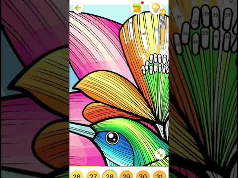 Mewarnai Burung #art #gamemewarnai #shortvideo #illustration #digitalart