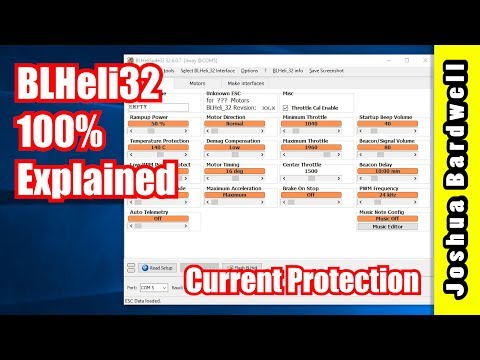 BLHeli32 100% Explained - Part 6 - Current Protection - UCX3eufnI7A2I7IkKHZn8KSQ