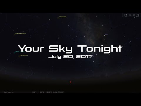 Your Sky Tonight - July 20, 2017 - UCQkLvACGWo8IlY1-WKfPp6g