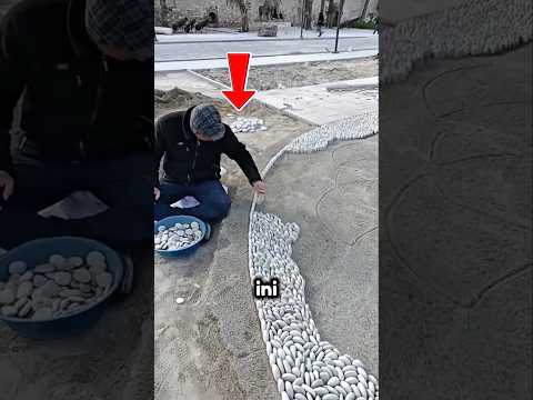 Ternyata Begini Cara Orang Turki Bikin Lantai Mewah Tanpa Biaya Mahal! #shorts