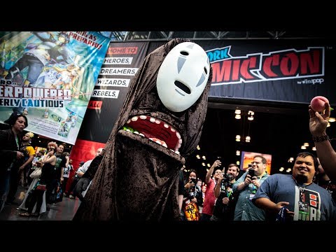 Adam Savage Incognito as No-Face at New York Comic Con! - UCiDJtJKMICpb9B1qf7qjEOA